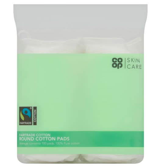 Co-op Fairtrade Round Skin Care Cotton Pads