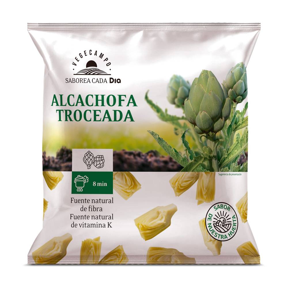 Alcachofa Troceada Vegecampo De Dia Bolsa 400 G