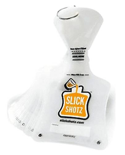 Slick Shotz Sealed Shot Flasks Plastic Bottles