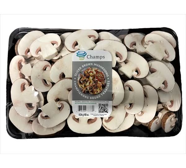 Champs Sliced Brown Mushrooms