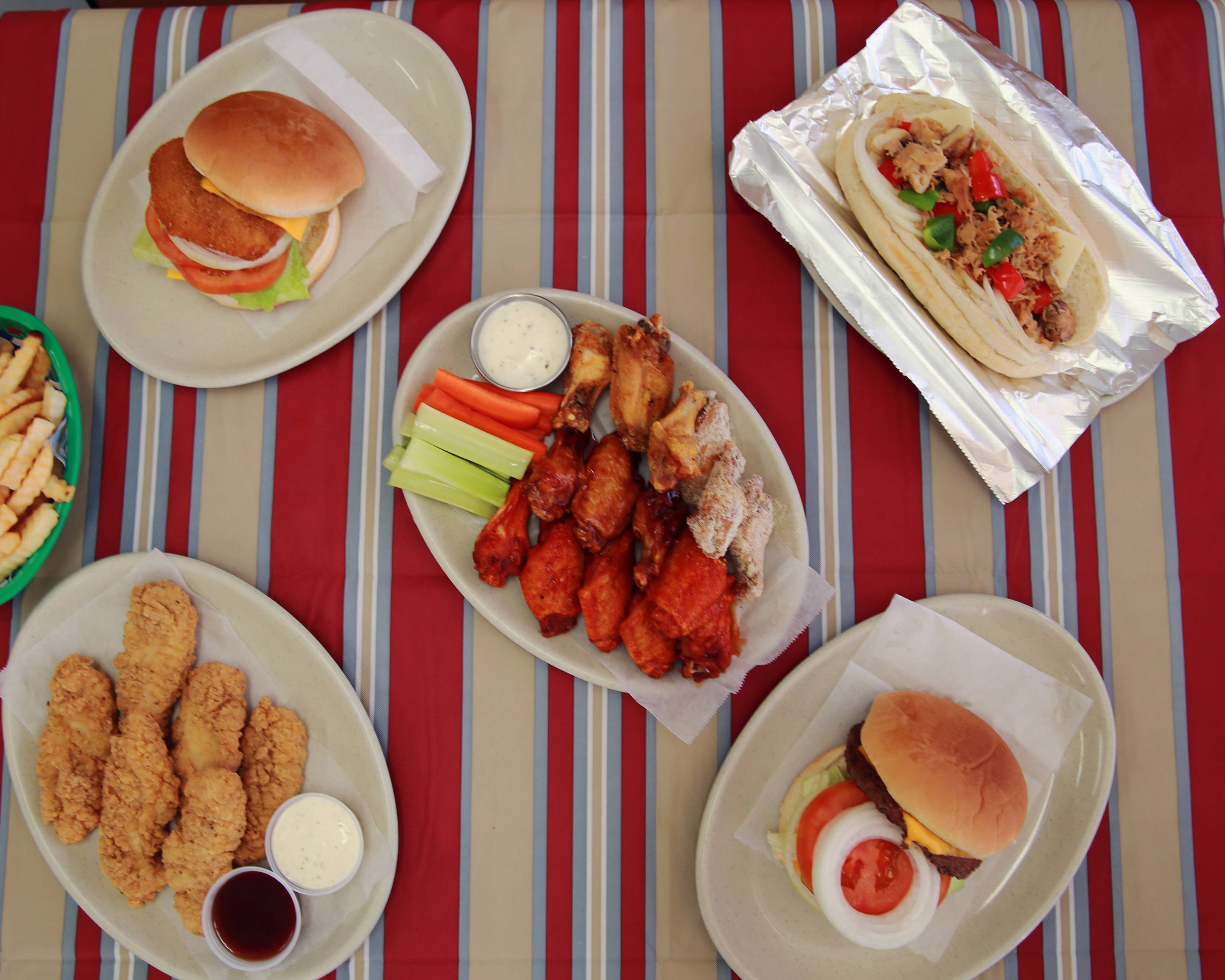 Order Sunrise buffalo wing's deli Menu Delivery in Irving Sunrise