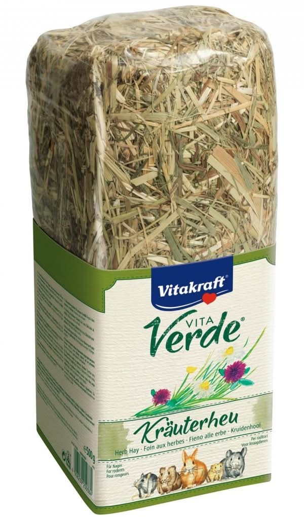 Vita verde heno aromático con hierbas para roedores · Vitakraft (500 g)