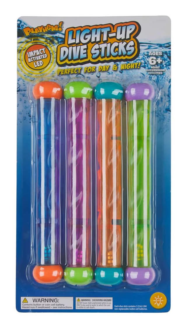 Playhem! Light-Up Dive Sticks 4 Ct