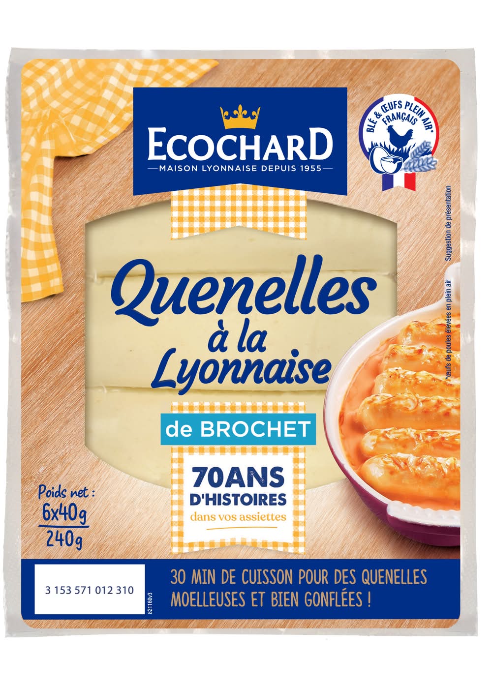 Ecochard - Quenelles à la lyonnaise brochet (6)