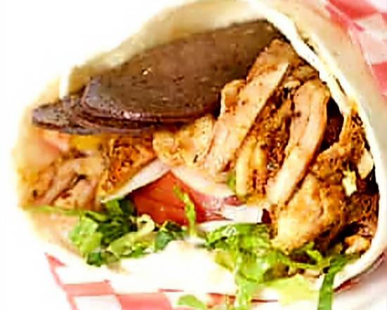 Chicken and Beef Mix Wrap