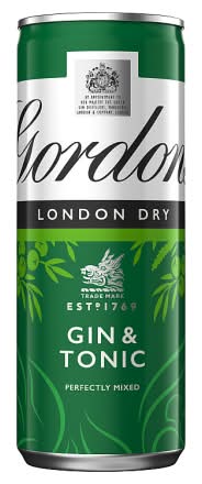 Gordon's London Dry Gin & Tonic (250ml)