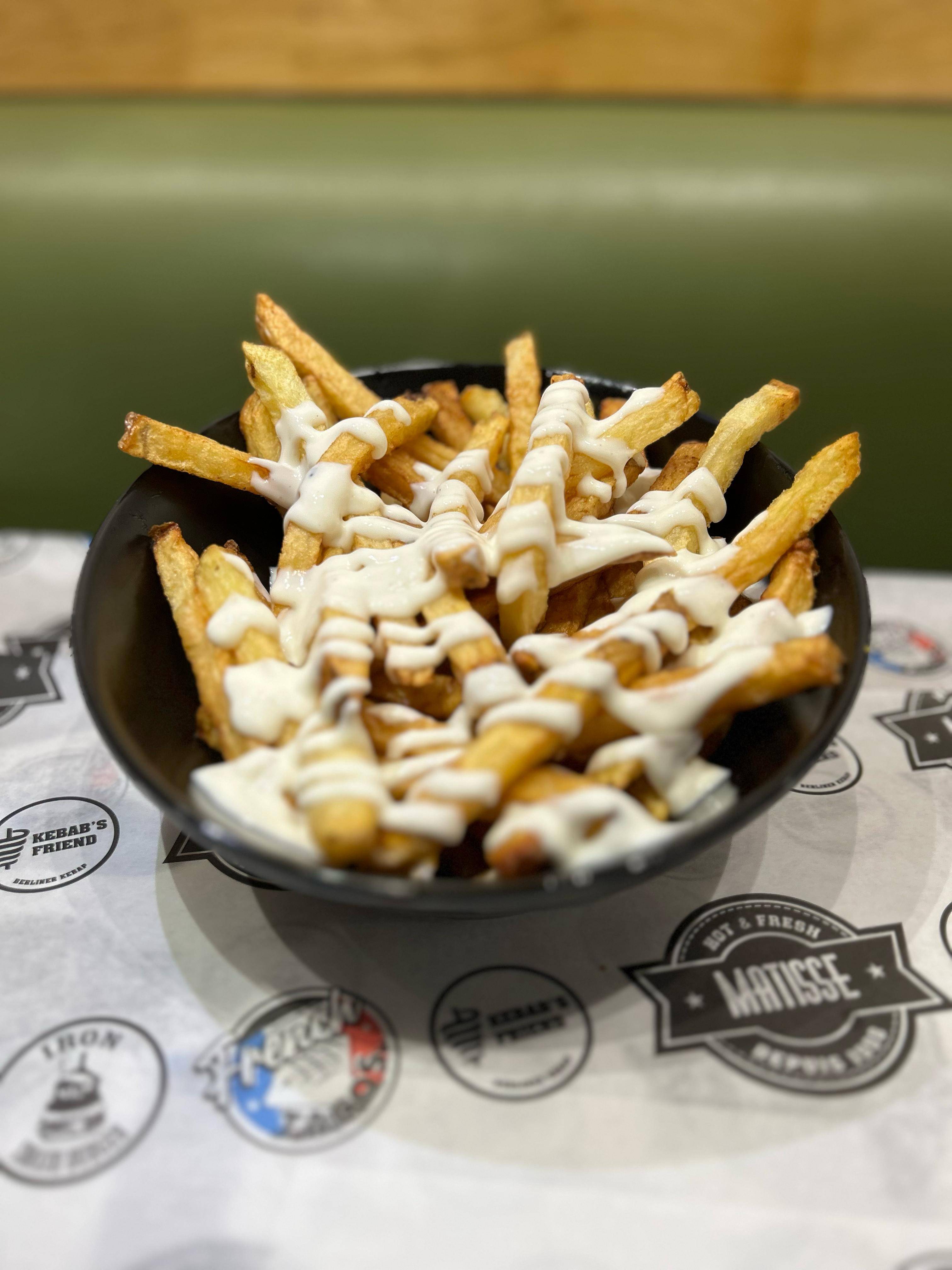 Frites Maison  sauce fromagère  🍟🍟