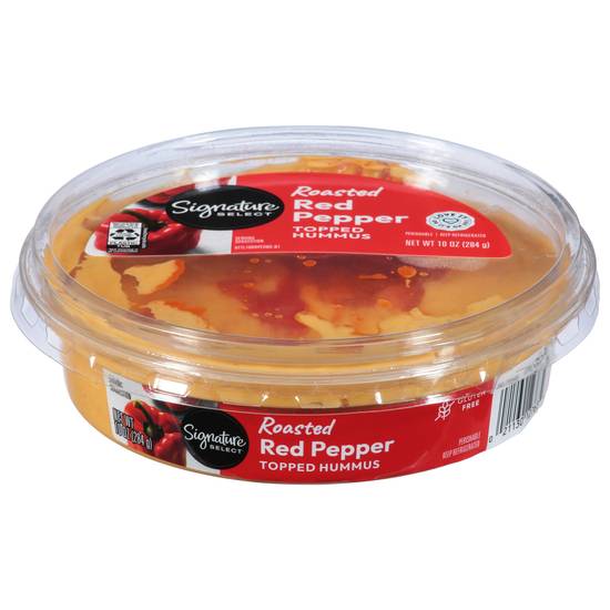 Signature Cafe Roasted Red Pepper Hummus (10 oz)