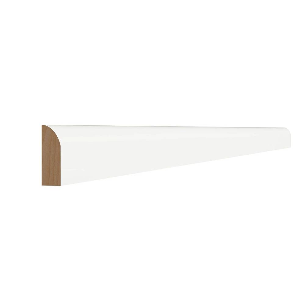 Project Source Conway 96-in W x 0.75-in H x 0.25-in D White Laminate Cabinet Scribe Rail | SCRIBEW