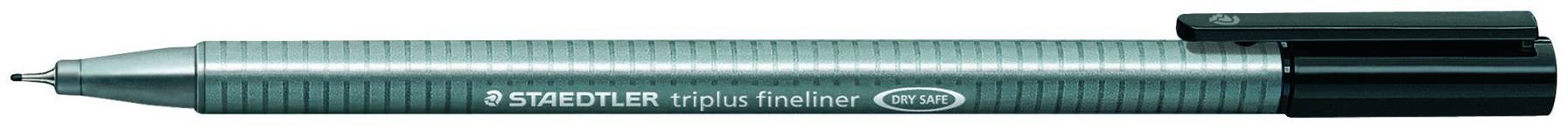 Marcador Triplus Fineliner Preto