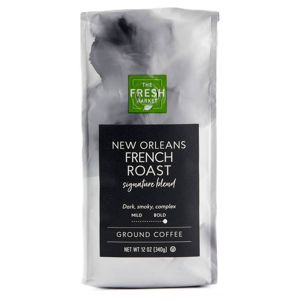 The Fresh Market New Orleans French Roast Signature Blend Ground Coffee (12 oz)