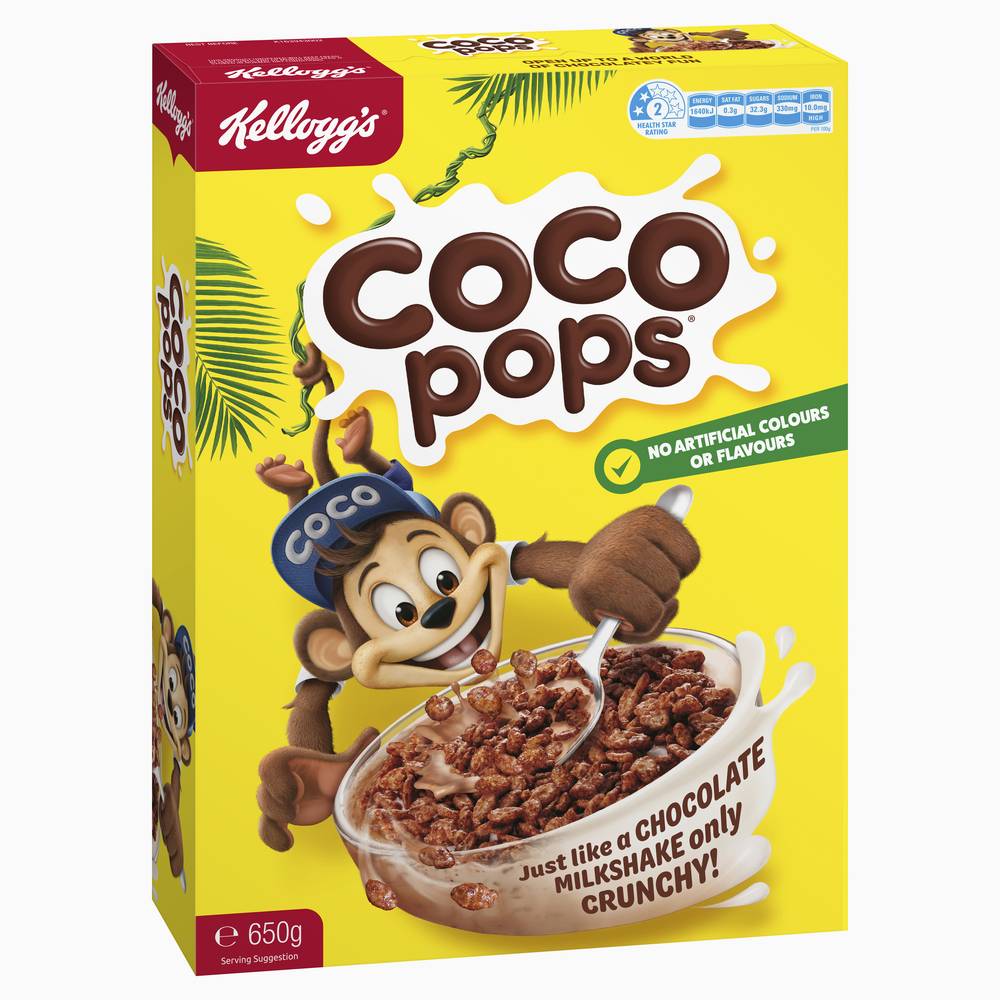 Kellogg's Coco Pops Chocolate Breakfast Cereal