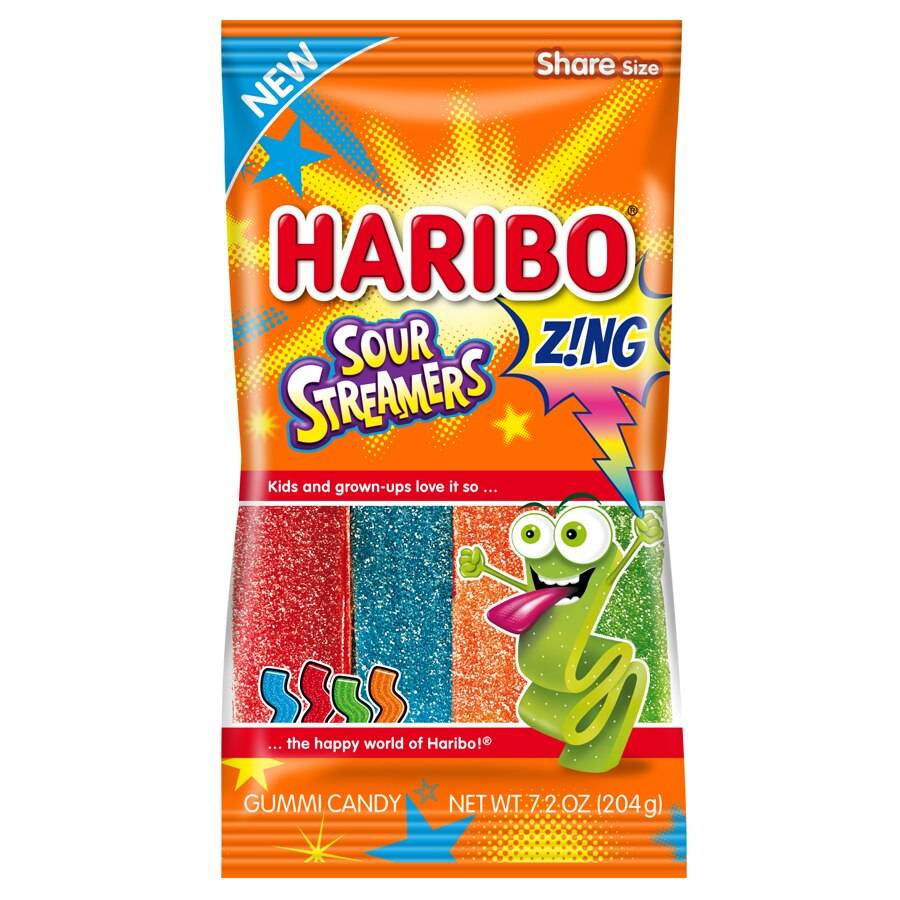 Haribo Zing! Sour Streamers (7.2 oz)