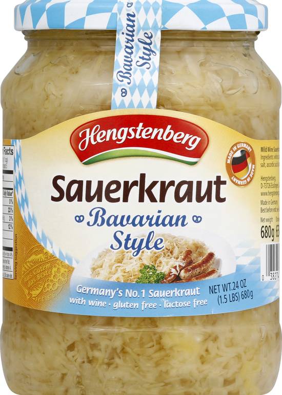 Hengstenberg Sauerkraut Bavarian Style