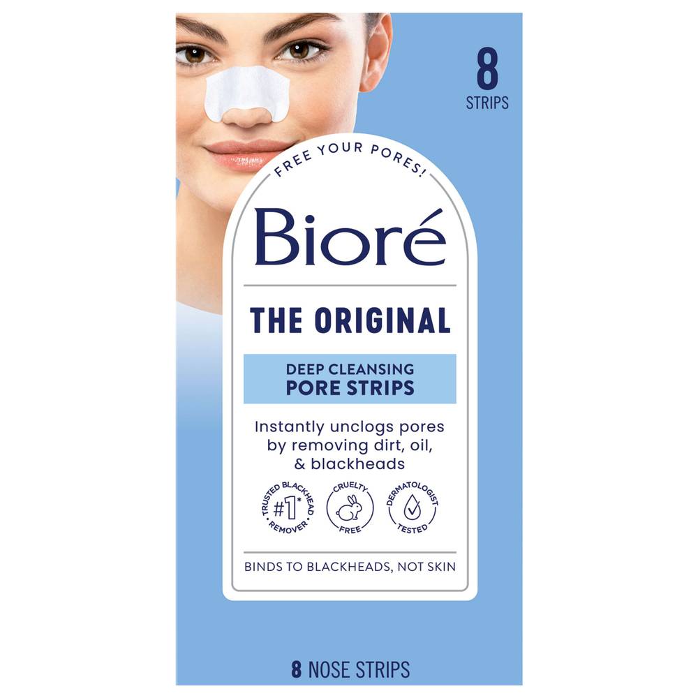 Biore Deep Cleansing Nose Pore Strips (1.6 oz)