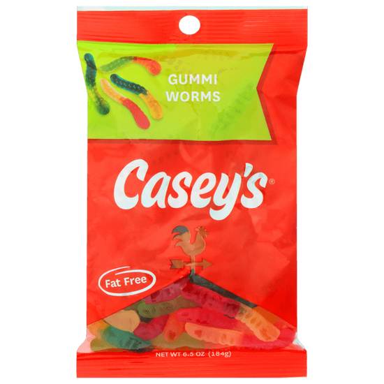 Casey's Gummy Worms 6.5oz