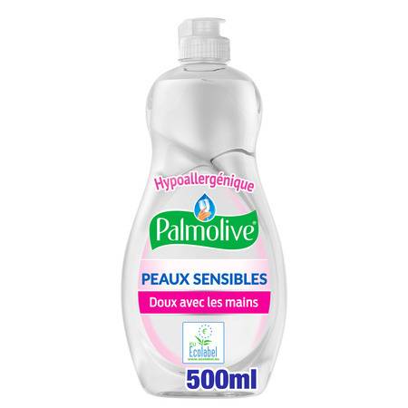 Liquide Vaisselle Peaux sensibles PALMOLIVE - le flacon de 500mL