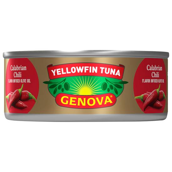 Genova Calabrian Chili Infused Olive Oil Yellowfin Tuna