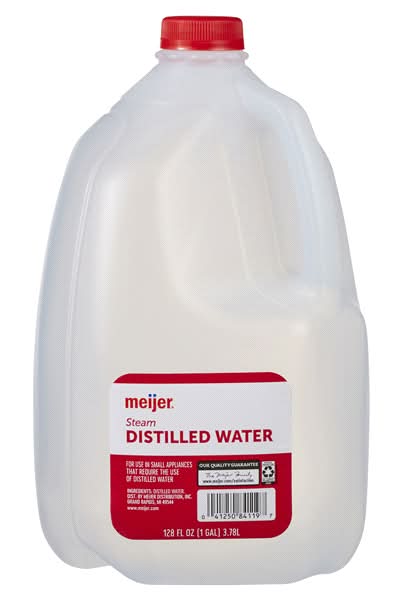 Meijer Steam Distilled Water (128 fl oz)