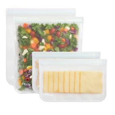 (re)zip 2 Gallon and 2 Half-Gallon Storage Bags