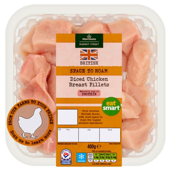 Morrisons Diced Chicken