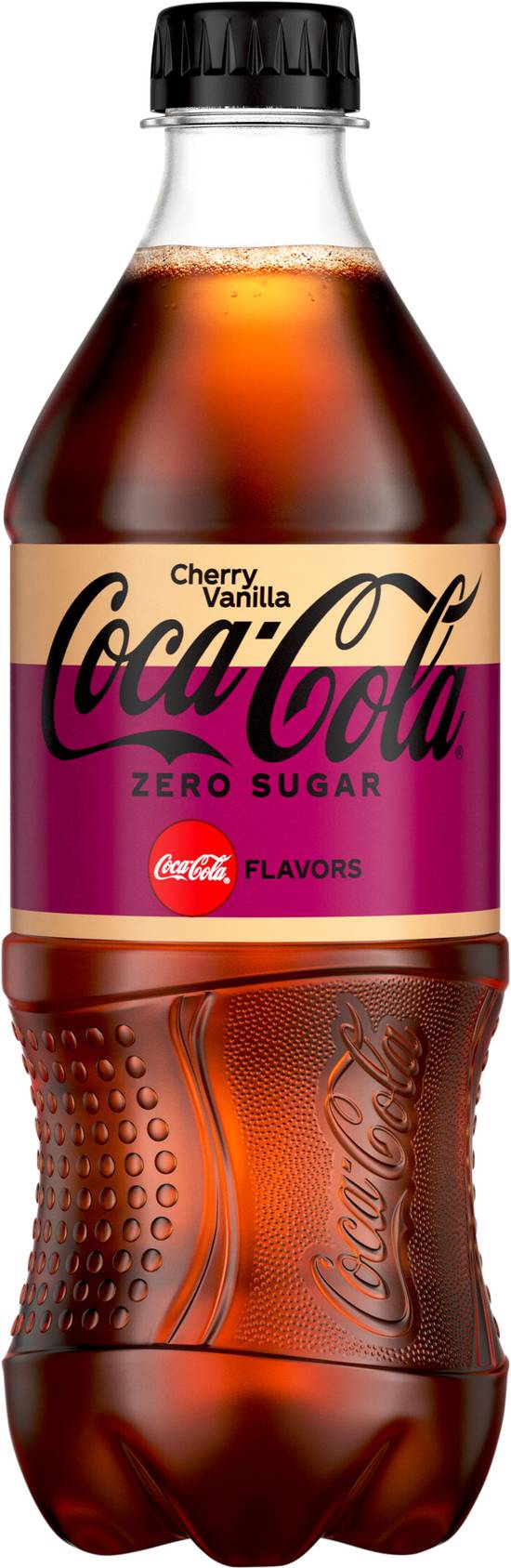Coca-Cola Zero Sugar Soda (20 fl oz) (cherry-vanilla )