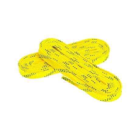 Warrior Waxed Skate Laces, 8-10, Yellow