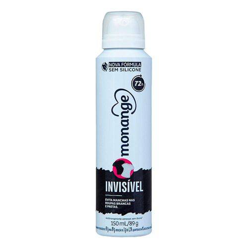 Monange · Desodorante aerosol invisible 48h (150 ml)