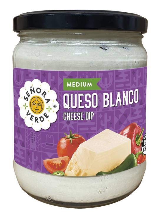 Senora Verde Queso Blanco Cheese Dip, Medium