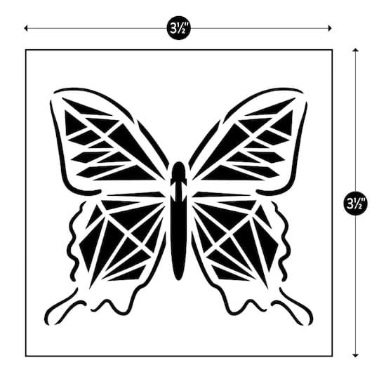Jonathan Adler Michaels Butterfly Stencil, 3.5x3.5 in