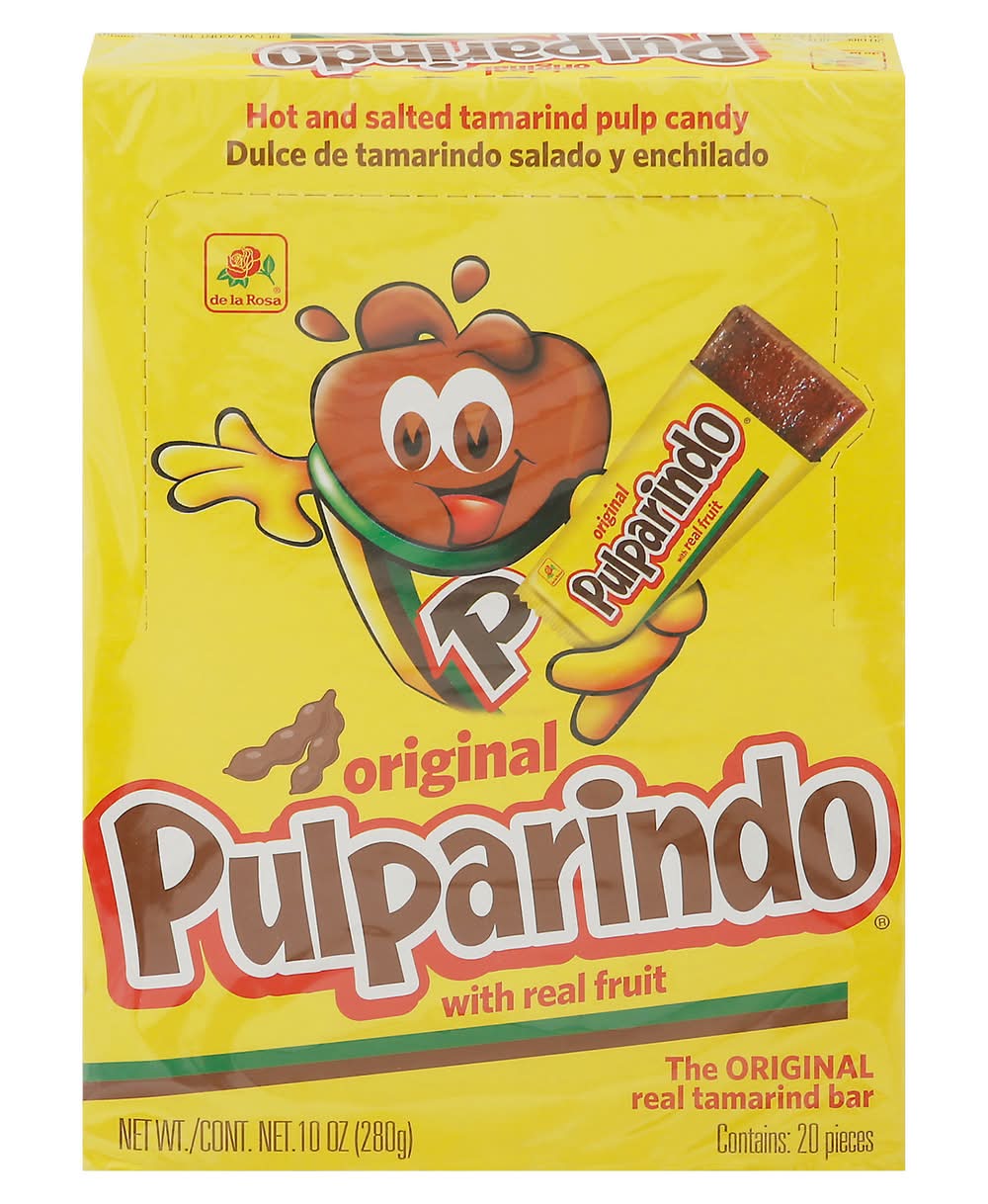 Pulparindo Original Hot & Salted Tamarind Pulp Candy (10 oz)