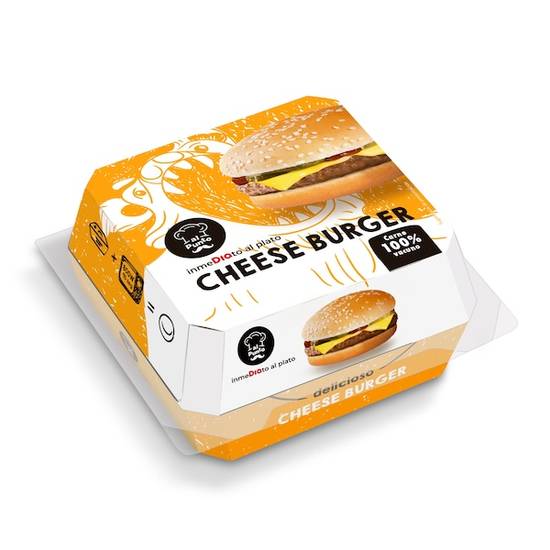 Hamburguesa con queso Al Punto caja 220 g