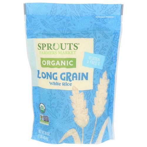Sprouts Organic Long Grain White Rice