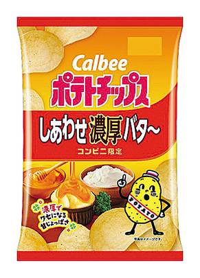 ポテトチップス≪しあわせ濃厚バタ~≫(63g)