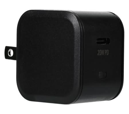 20W USB-C Ultra Fast Wall Charger Black