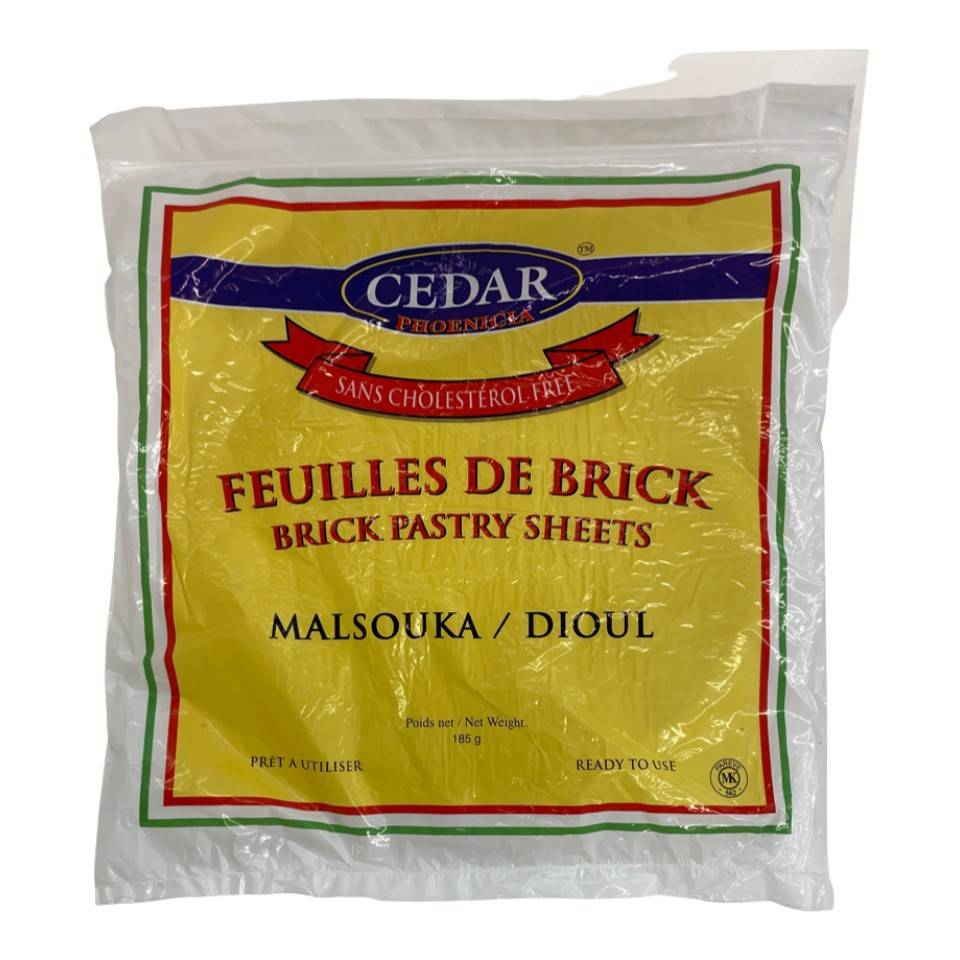 Cedar malsouka/dioul (185 g) - malsouka dioul brick pastry sheets (185 g)