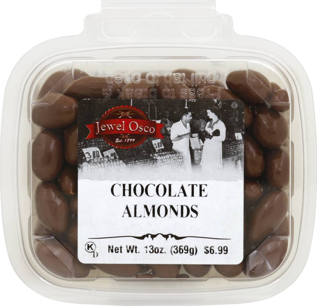 Jewel-Osco Chocolate Almonds (13 oz)