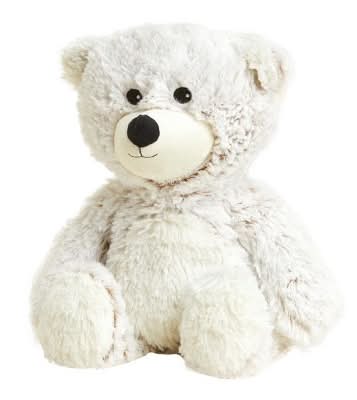 Warmies Marshmallow Bear Warming Stuffed Animal (Off White One Size)