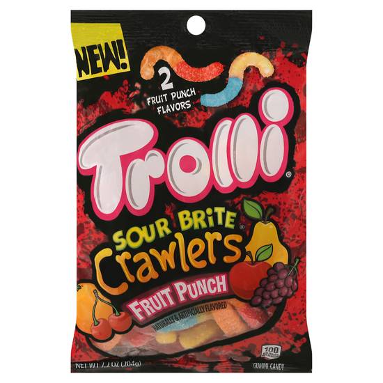 Trolli Sour Brite Crawlers Fruit Punch Gummi Candy | Delivery Near You ...