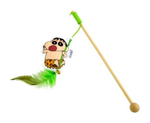 Kashima x 蠟筆小新 野人小新逗貓棒 - 34x10cm