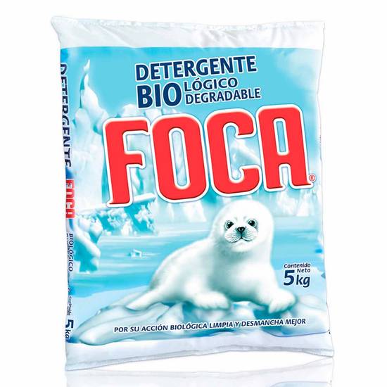Foca detergente en polvo biodegradable (bolsa 5 kg)