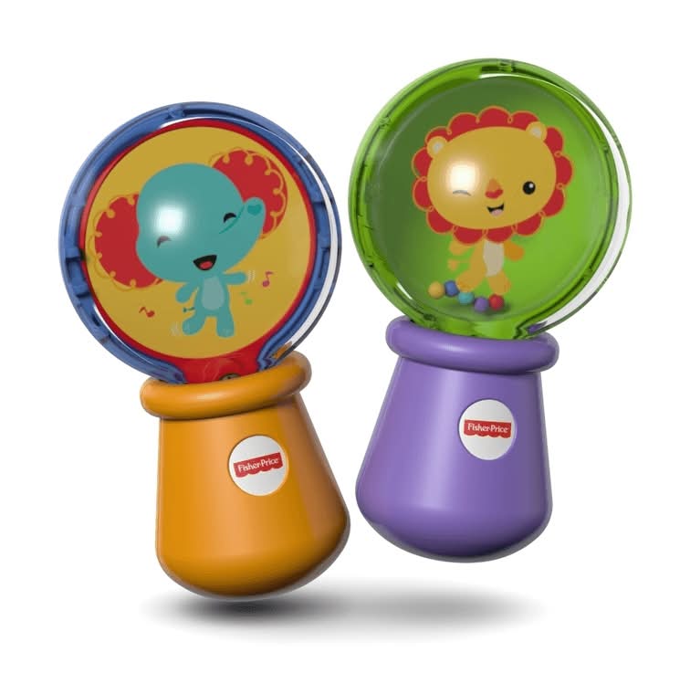 Fisher-Price · Maracas de animalitos (2 un)