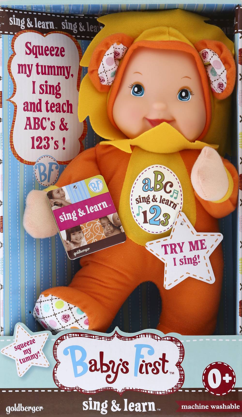 Baby's First Sing & Learn Doll (5 oz)