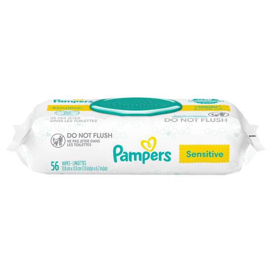 Pampers Sensitive Baby Wipes (56 wipes)