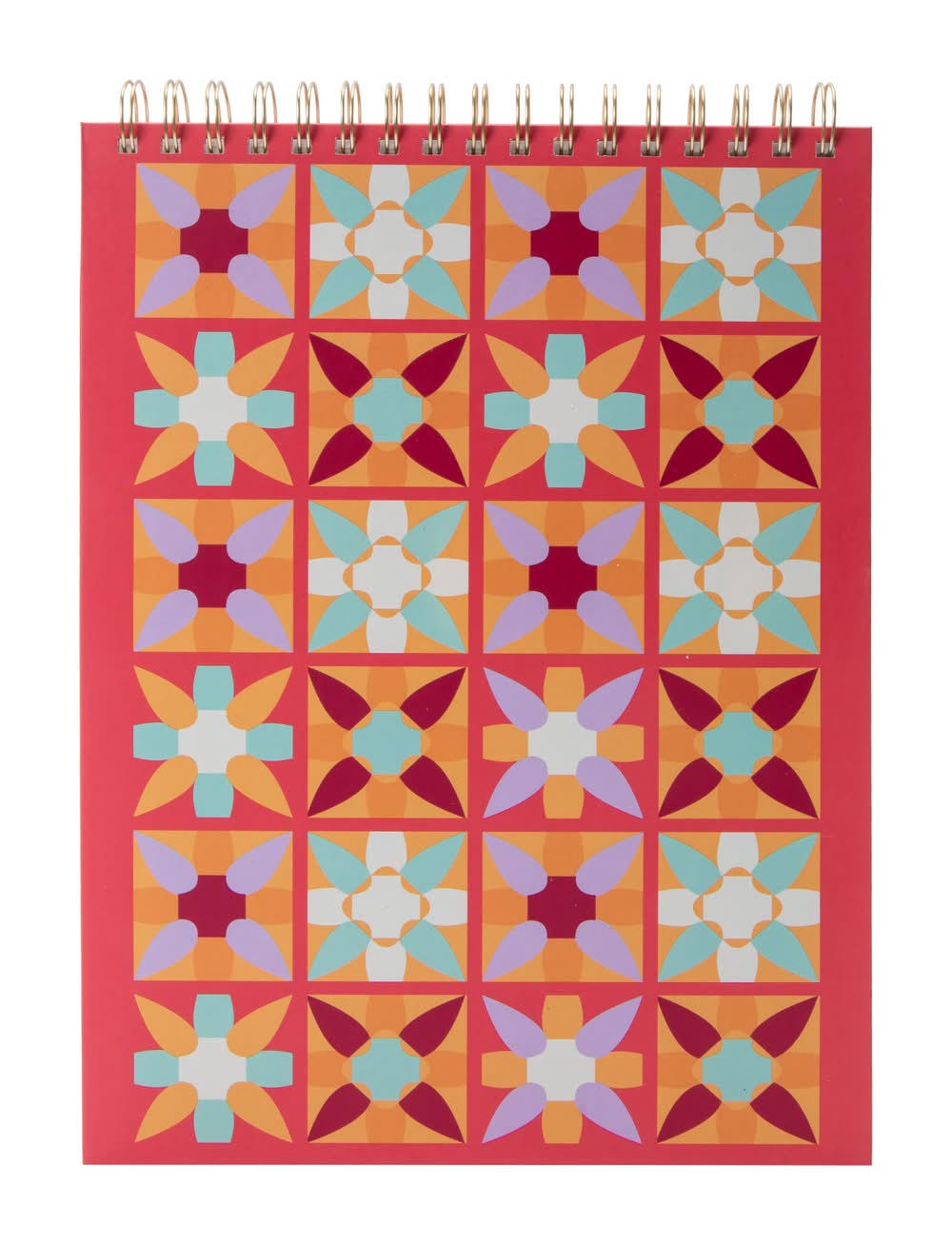 Tile Sketchbook 9x12 Red