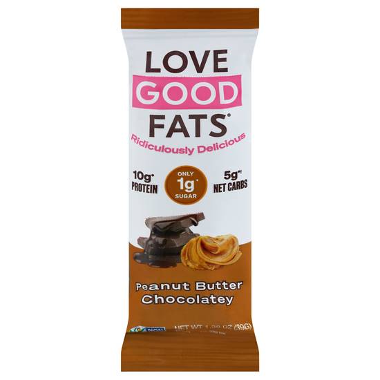 Love Good Fats Peanut Butter Chocolatey Bar (1.4 oz)