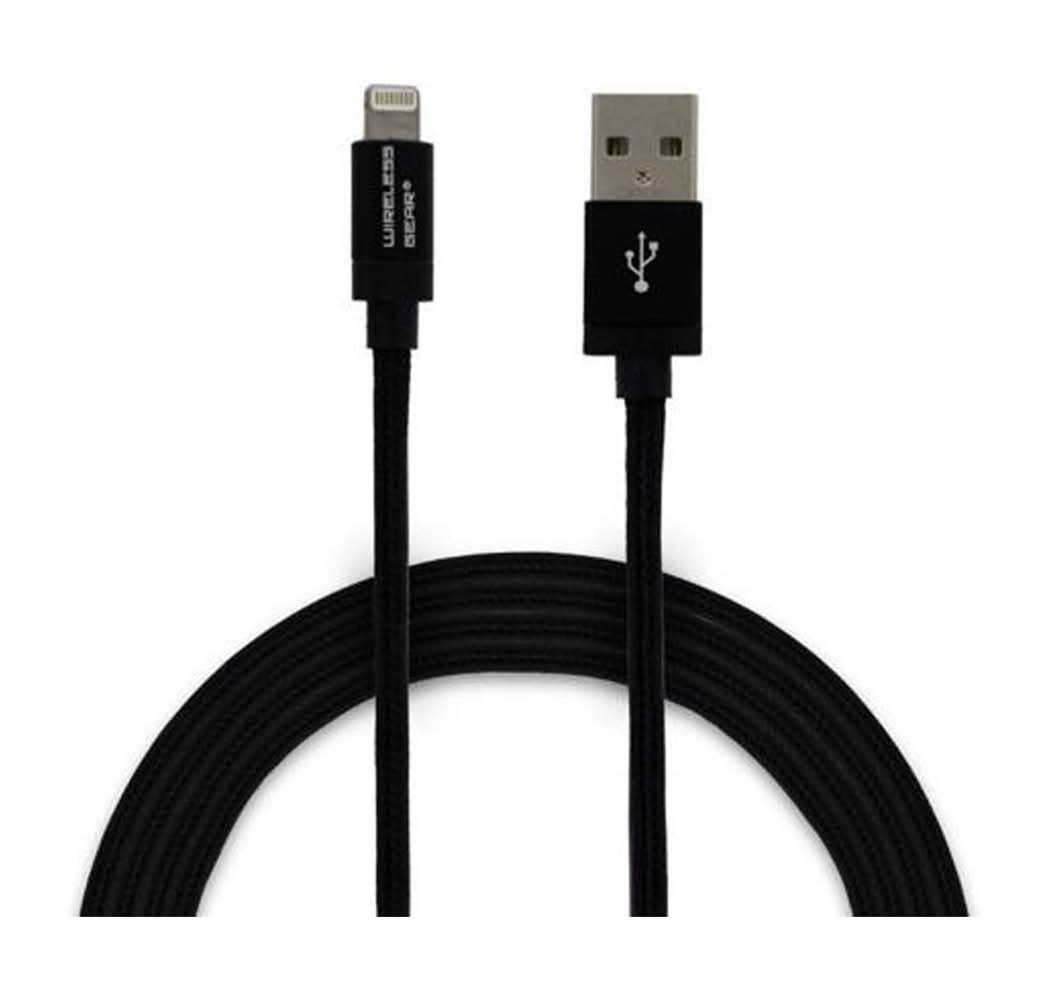 Wireless Gear Lightning Iphone Cable, 10 ft, Black