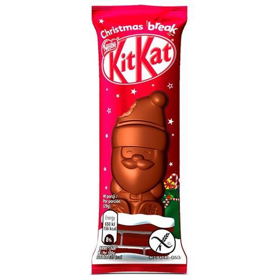 Chocolatina Santa Kit Kat en Bolsa (29 g)