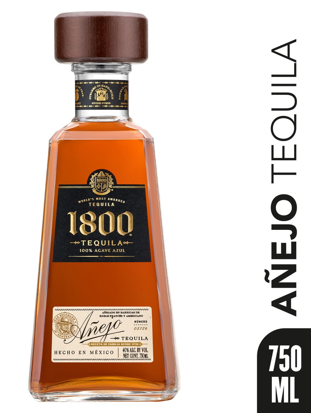 未開栓 TEQUILA RESERVA 1800 ANEJO 700ml 1800 Anejo Tequila 750ml - Haskells