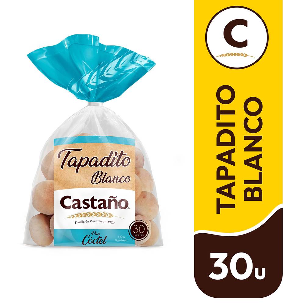 Castaño pan tapaditos (bolsa 30 u)